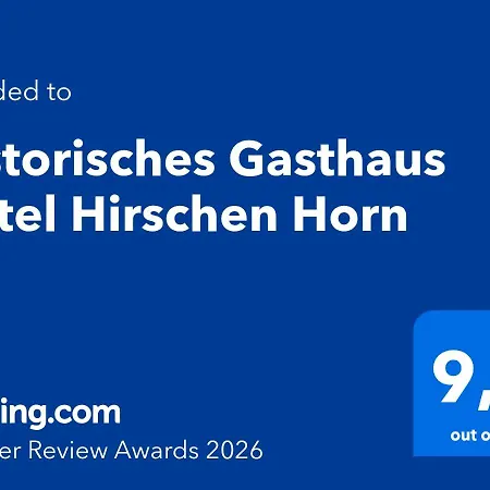 Historisches Hirschen Horn *