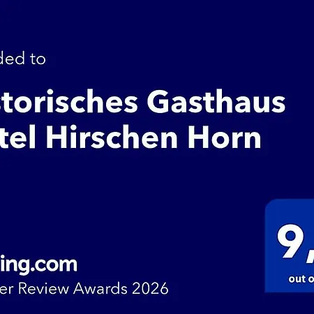 Historisches Hirschen Horn